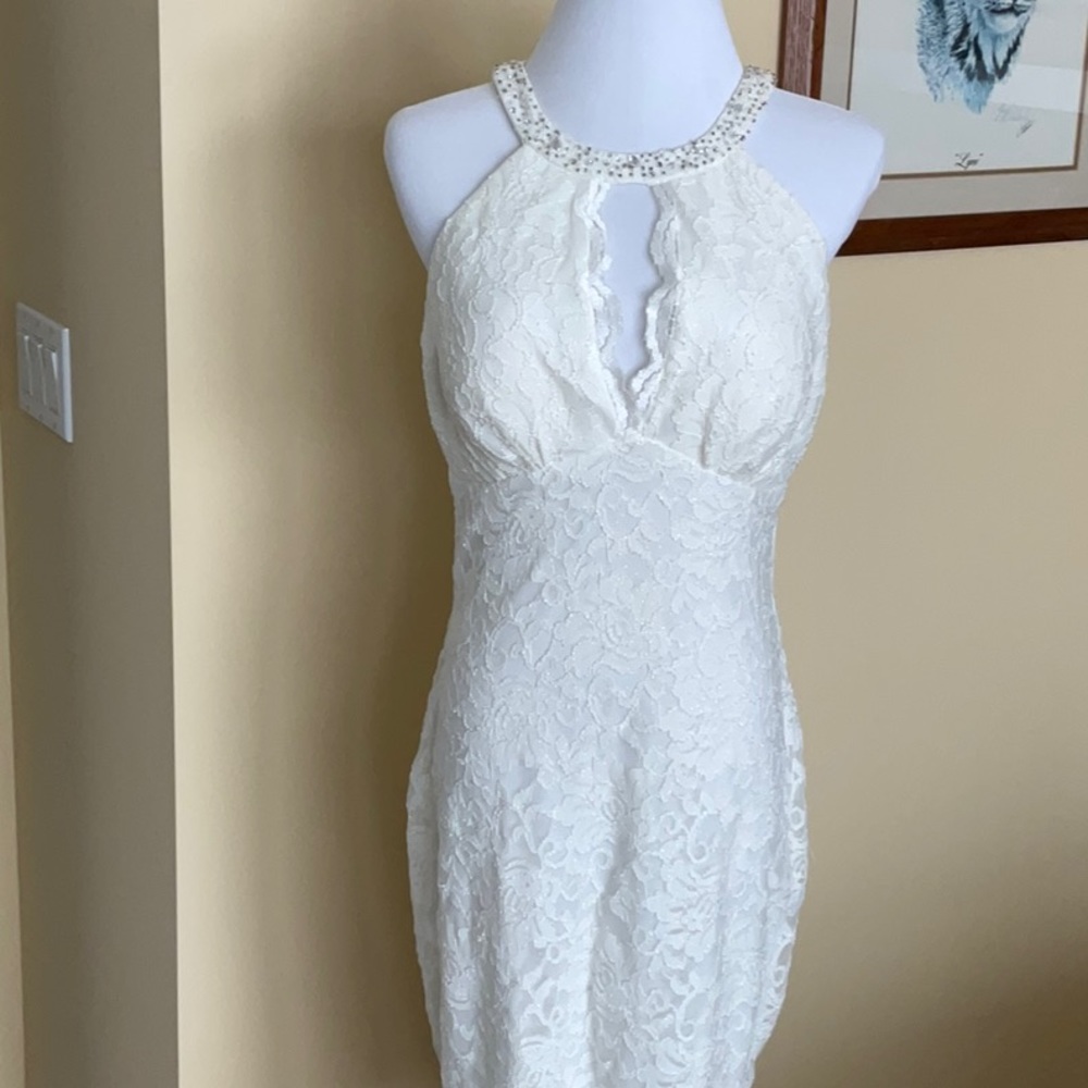 David's Bridal DB Studio Dress Size 12 - Picture 13 of 15